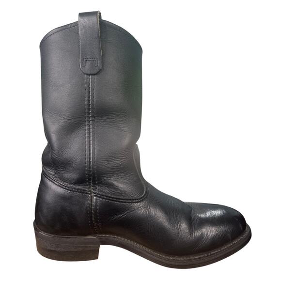 Vintage Red Wing 1094 Pecos Black Safety Toe Western Work Boots Size US 10 EE main image 8